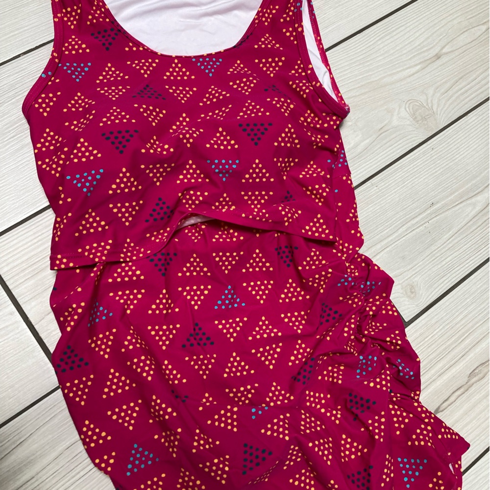Latched Mama breastfeeding tankini